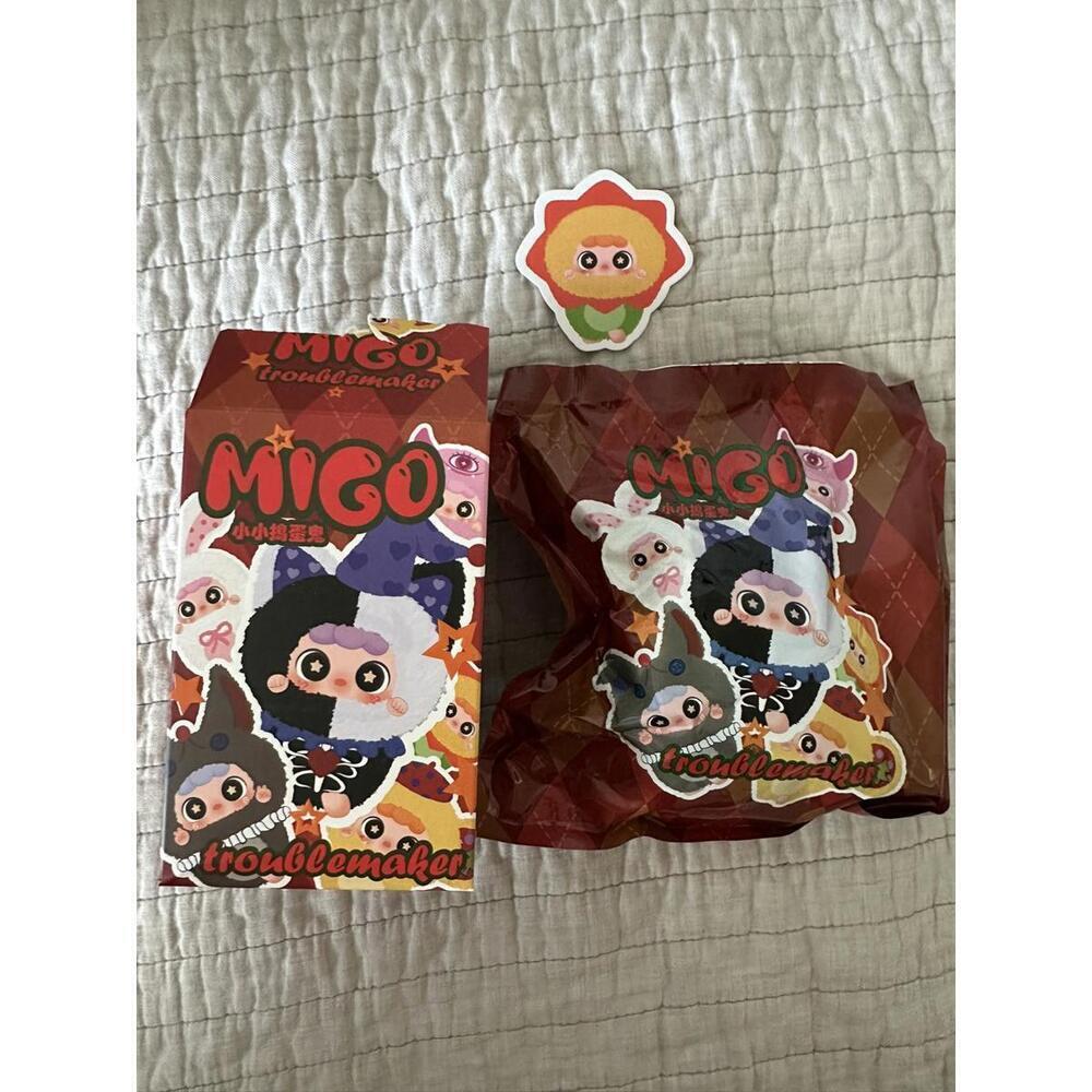 MIGO Little Troublemaker Plush Series Plush Pendant Blind Box Confirmed Chomper - Picture 4 of 4